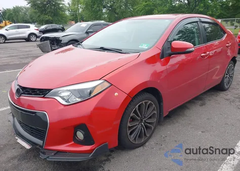 2014 Toyota Corolla S Plus из США, поврежденный, VIN 2T1BURHEXEC196737